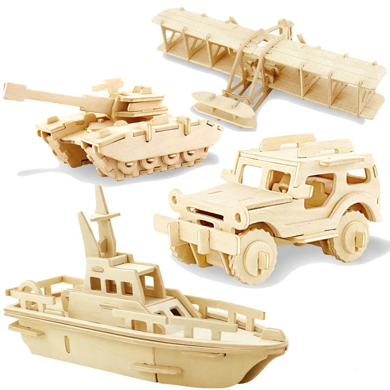 Puzzle 3d série militaire pour enfant