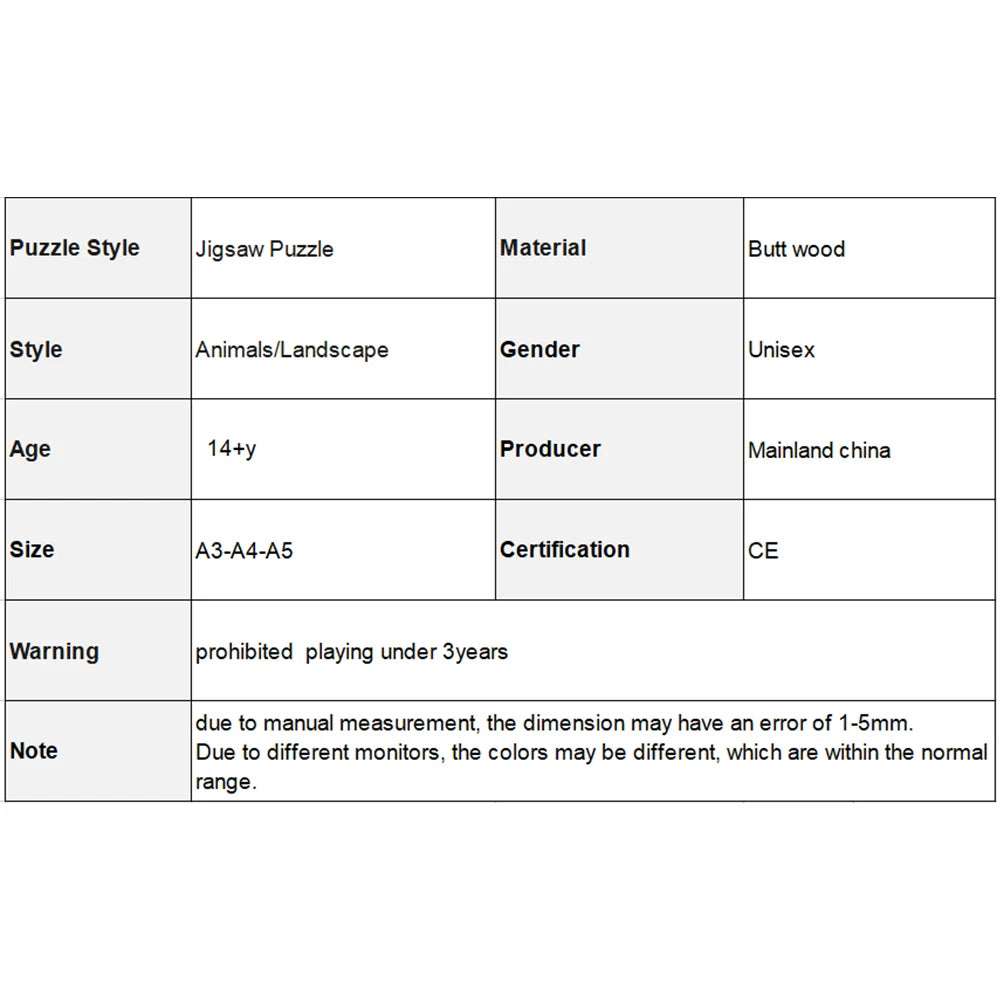 Puzzle bébé dragon courageux