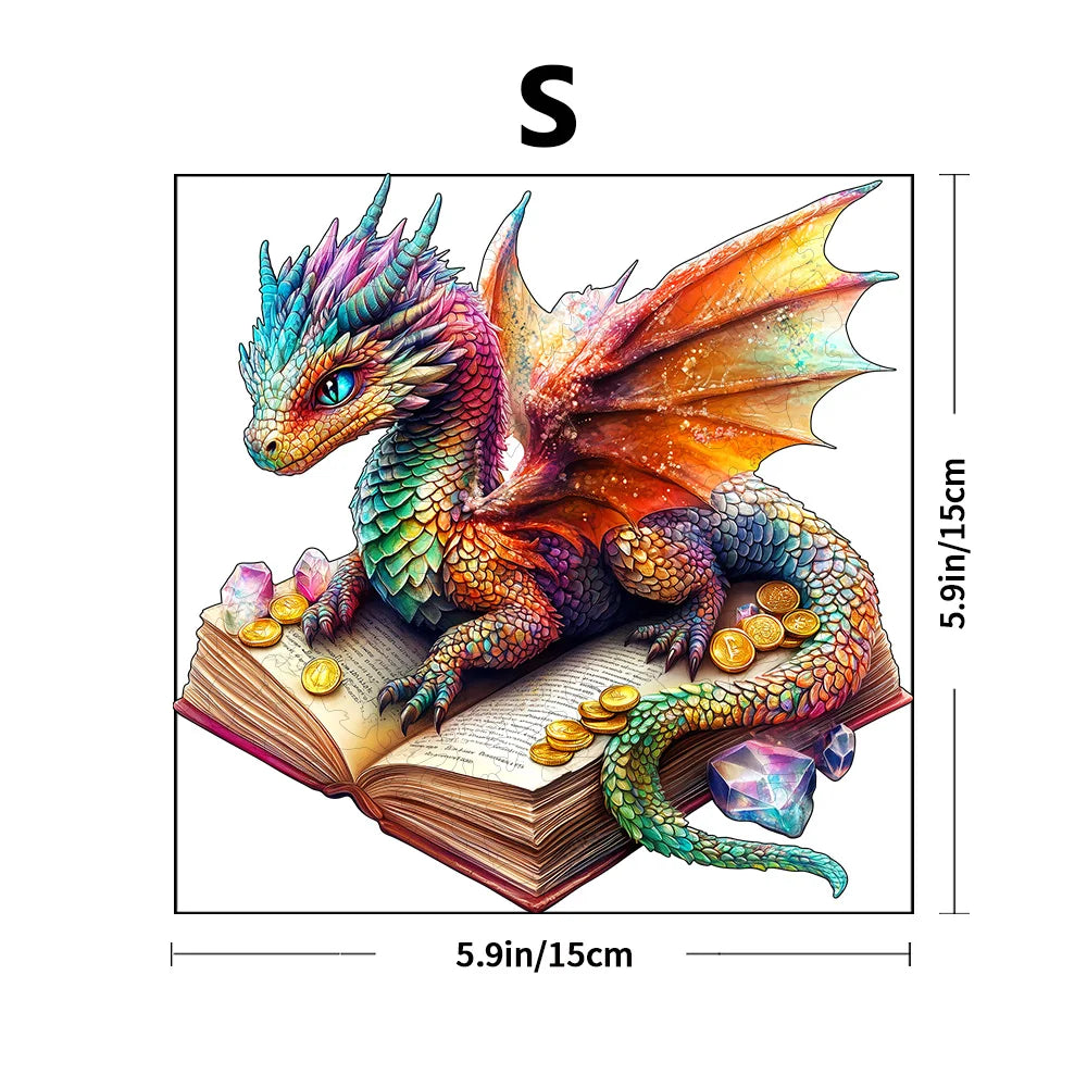 Dragon sur un livre
