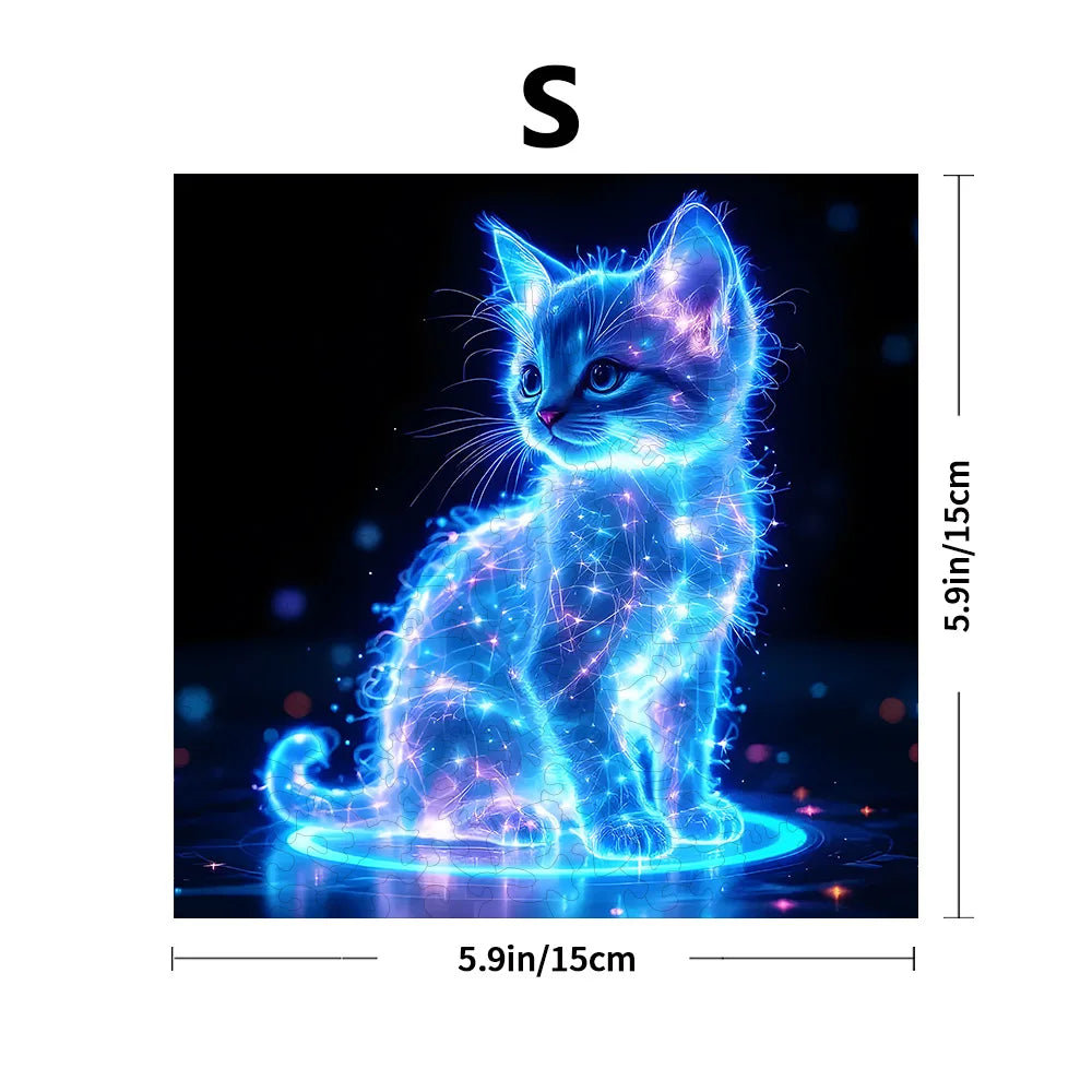 Chat fluorescent