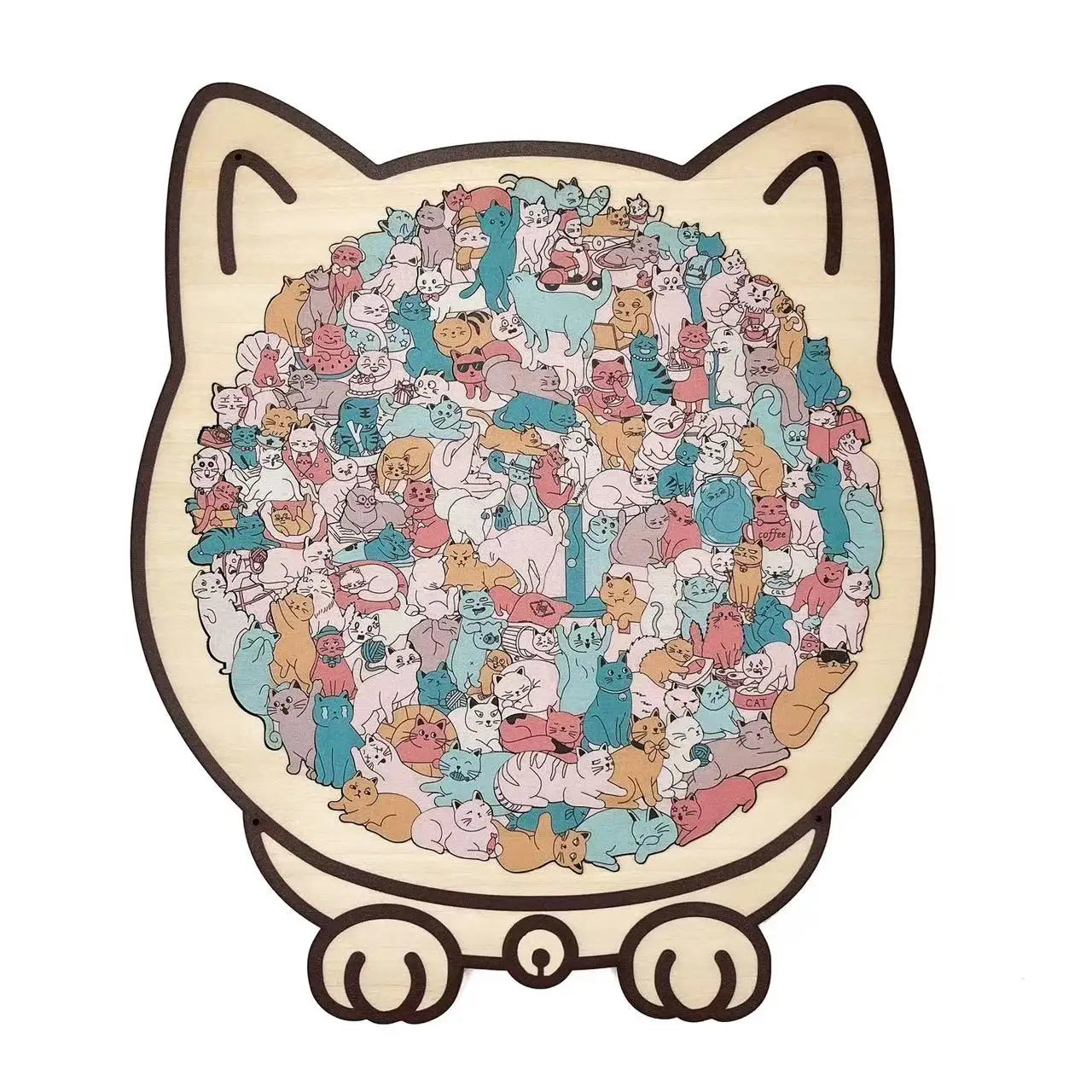 Multitude de chats dans un chat