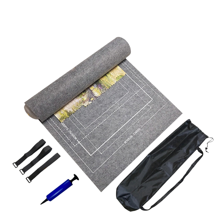 Tapis de puzzles portable à enrouler grand format 1500, 1000, 500