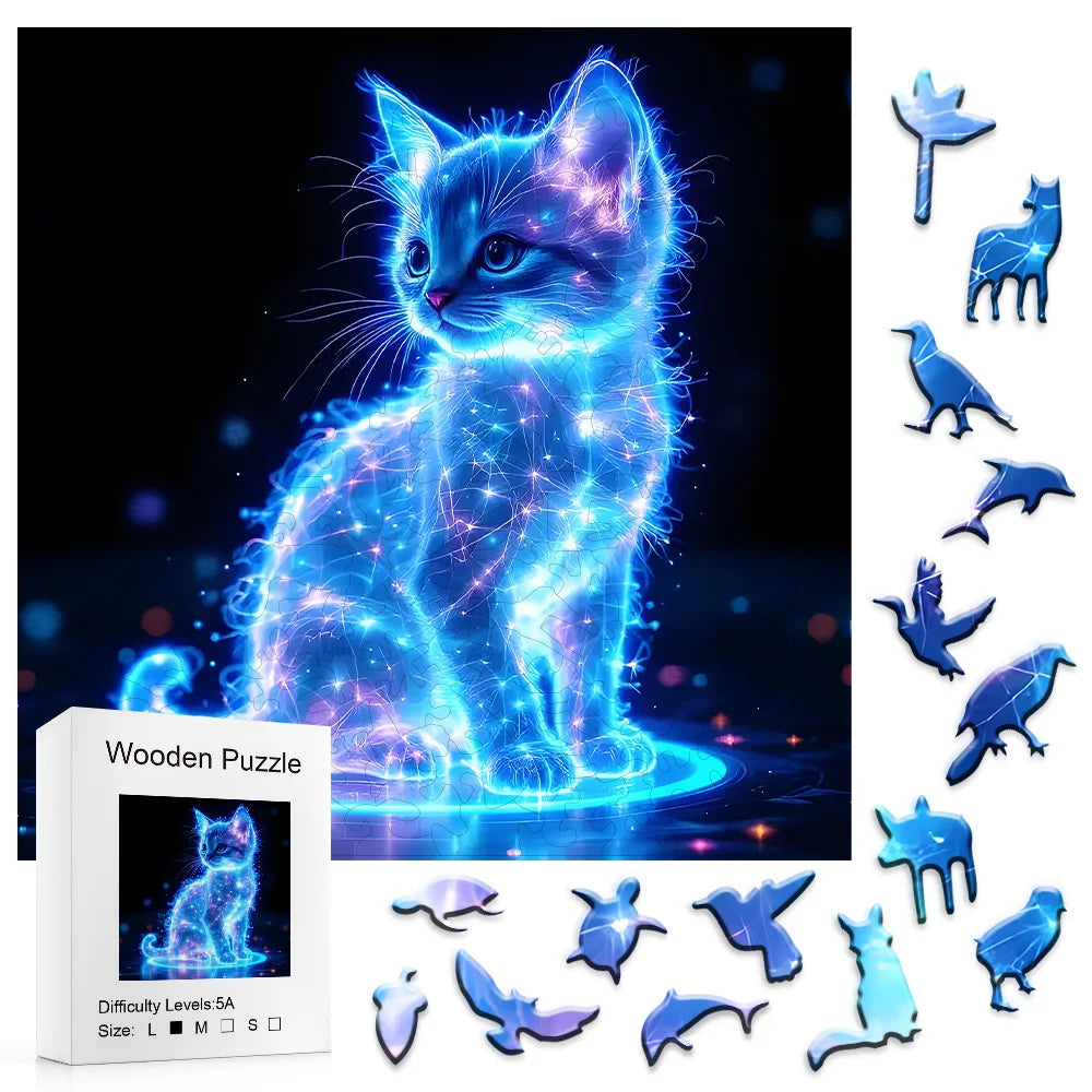 Chat fluorescent