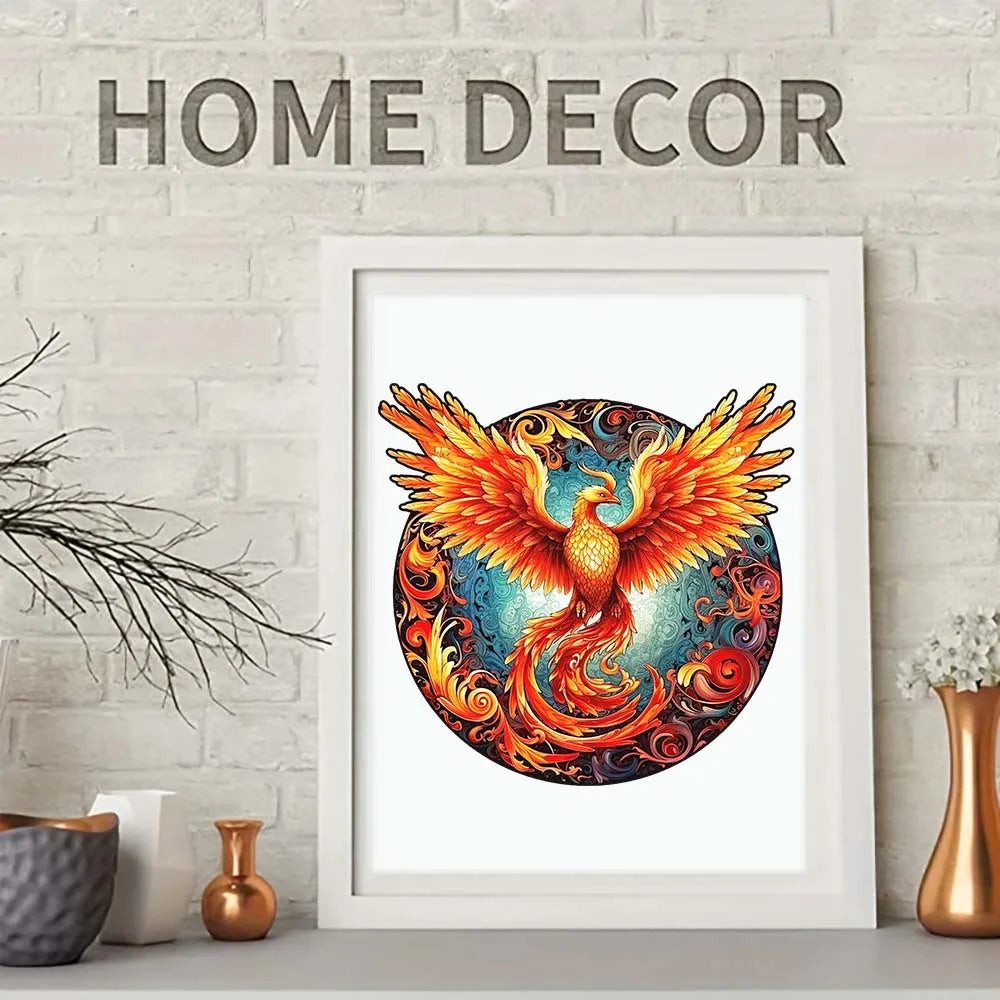 Phénix qui danse dans le feu