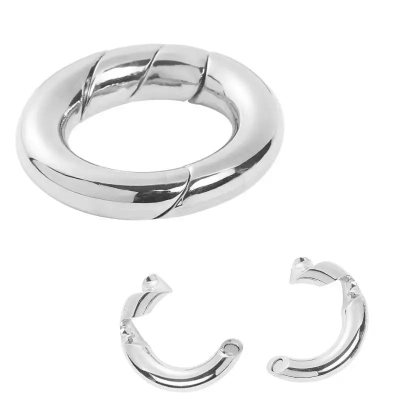 Puzzle anneau métallique magique