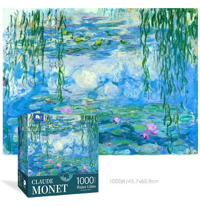 1000 pièces Nénuphars de Claude Monet