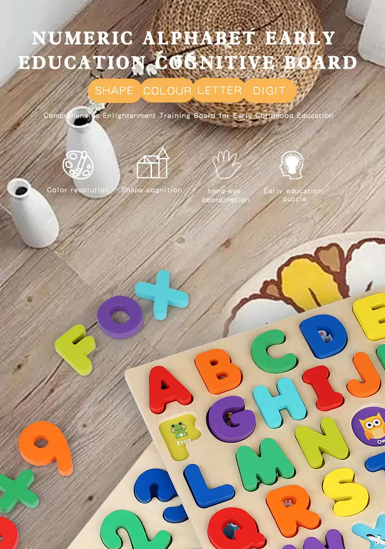 Puzzle alphabet pour enfant