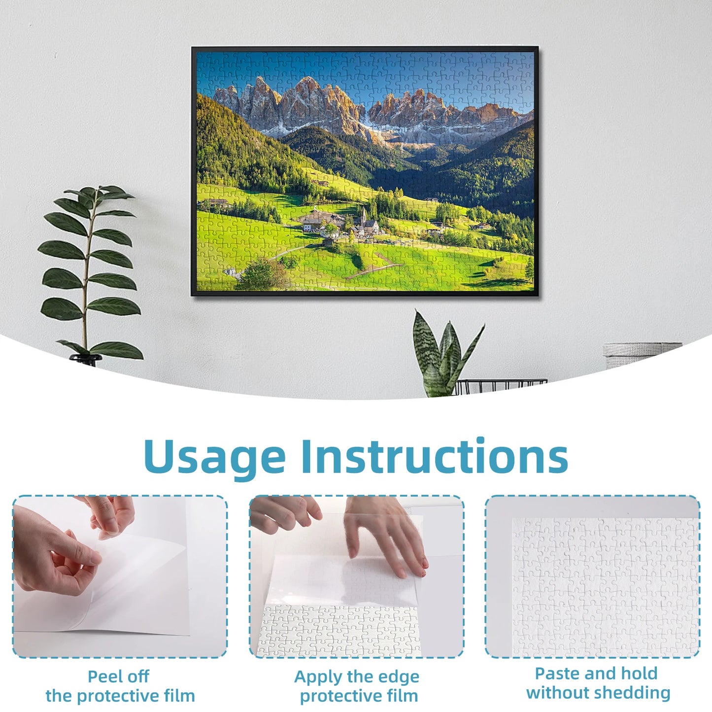 Feuille de collage de puzzle