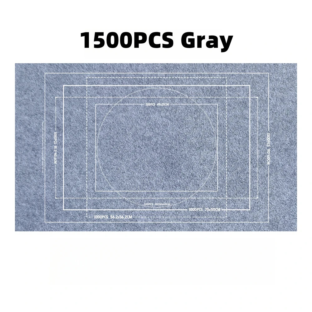 Tapis de puzzles portable à enrouler grand format 1500, 1000, 500