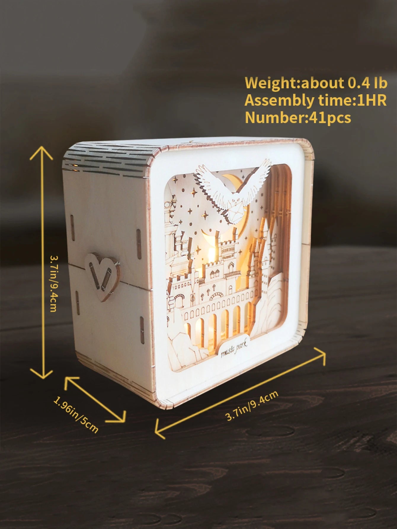 Puzzles veilleuses 3d