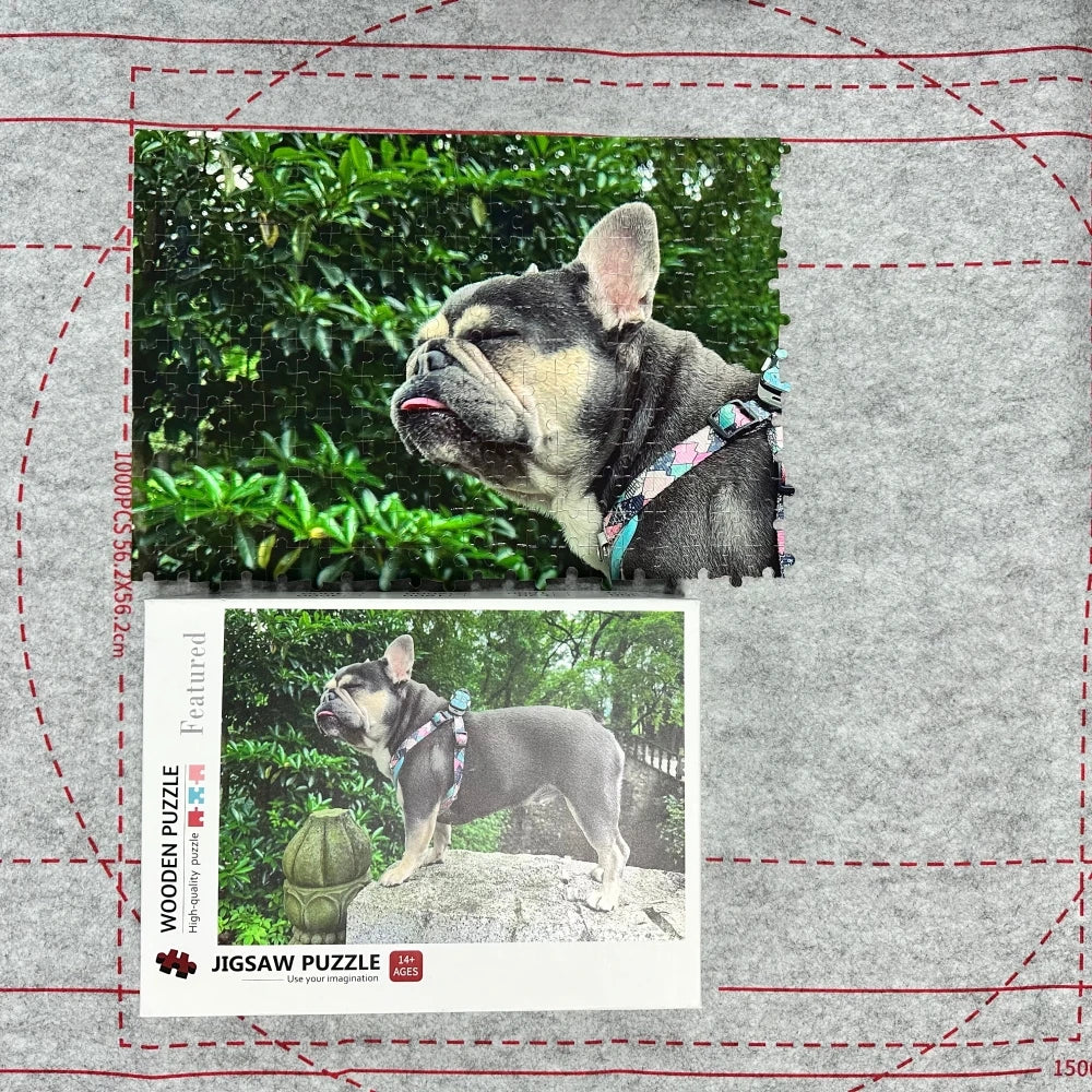 Tapis de puzzles portable à enrouler grand format 1500, 1000, 500