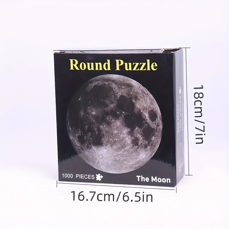 Puzzle 1000 pièces lune géante