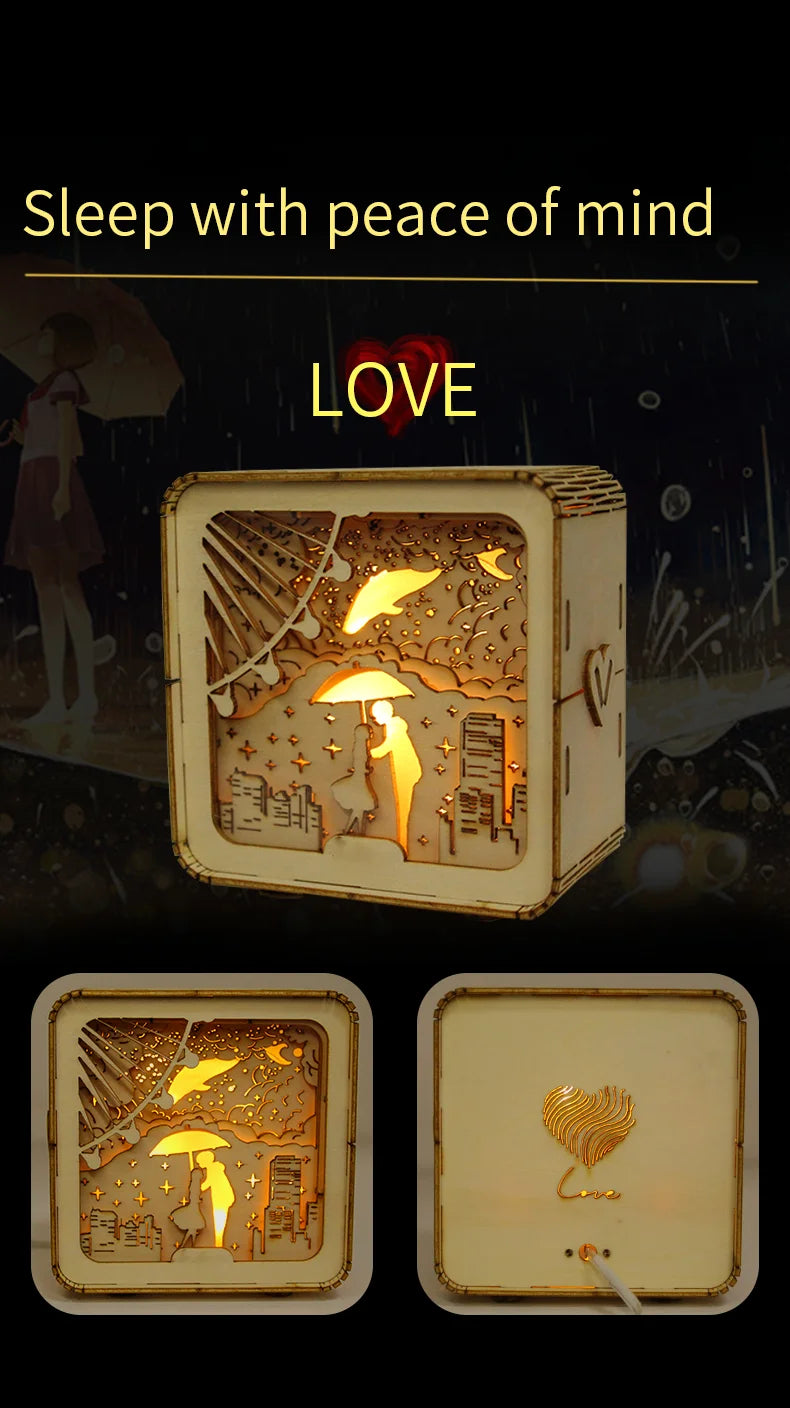 Puzzles veilleuses 3d