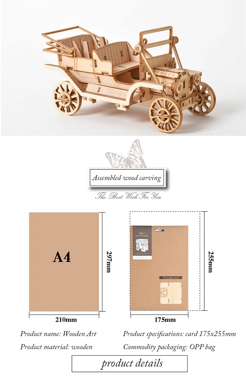 Puzzles 3d de diverses transports à assembler