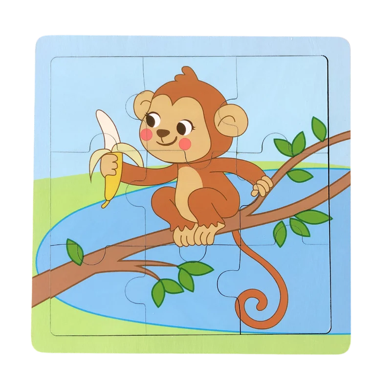 Animaux en 9 pièces