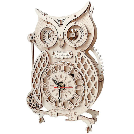 Horloge hibou 3d