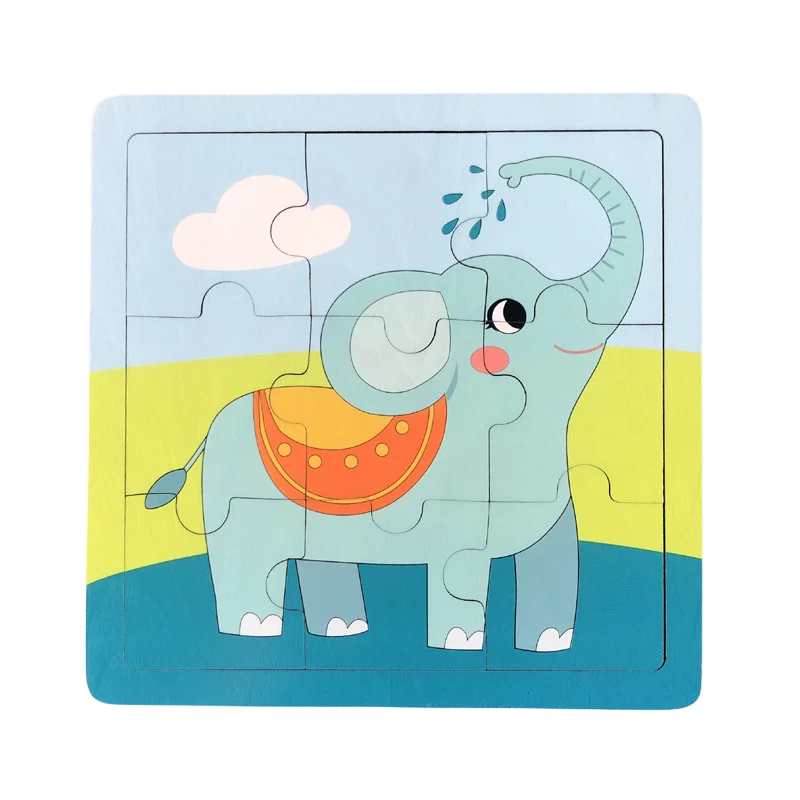 Animaux en 9 pièces