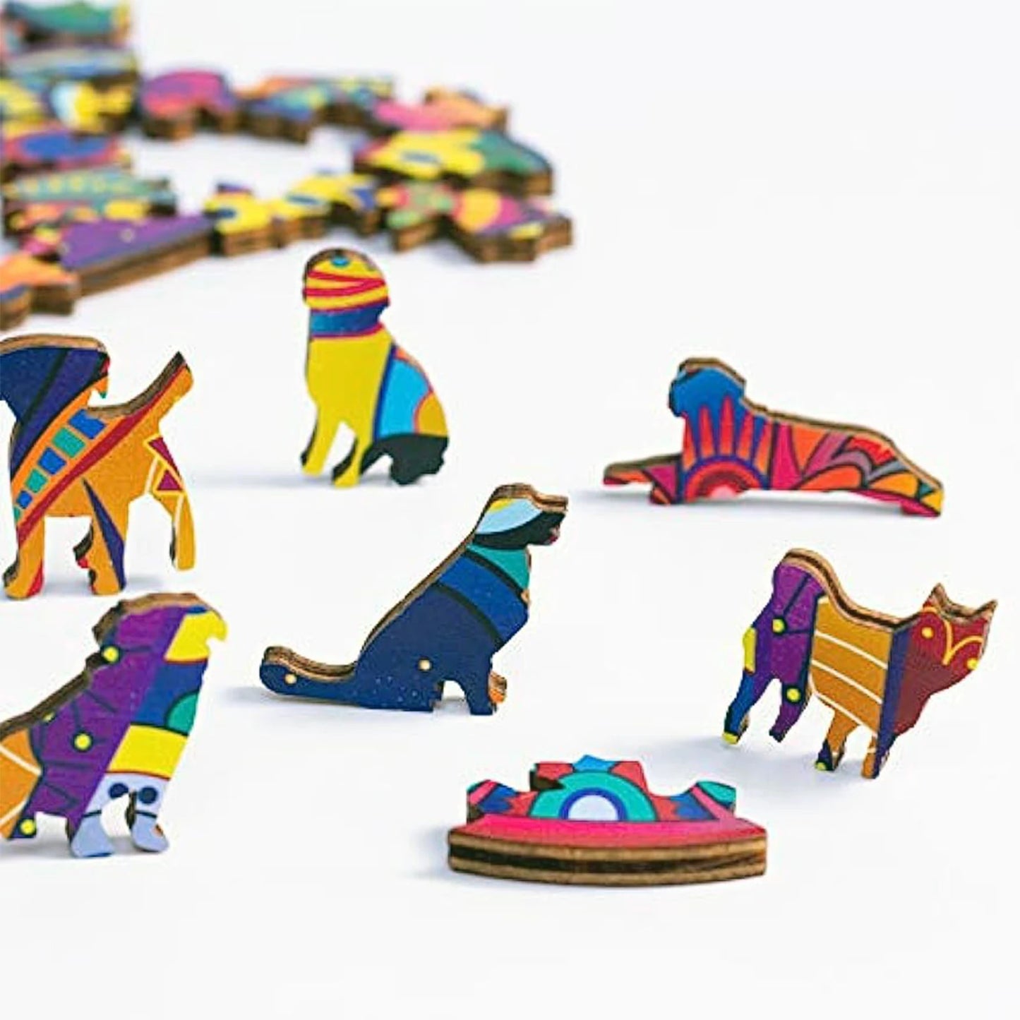 Perroquet à motif unique