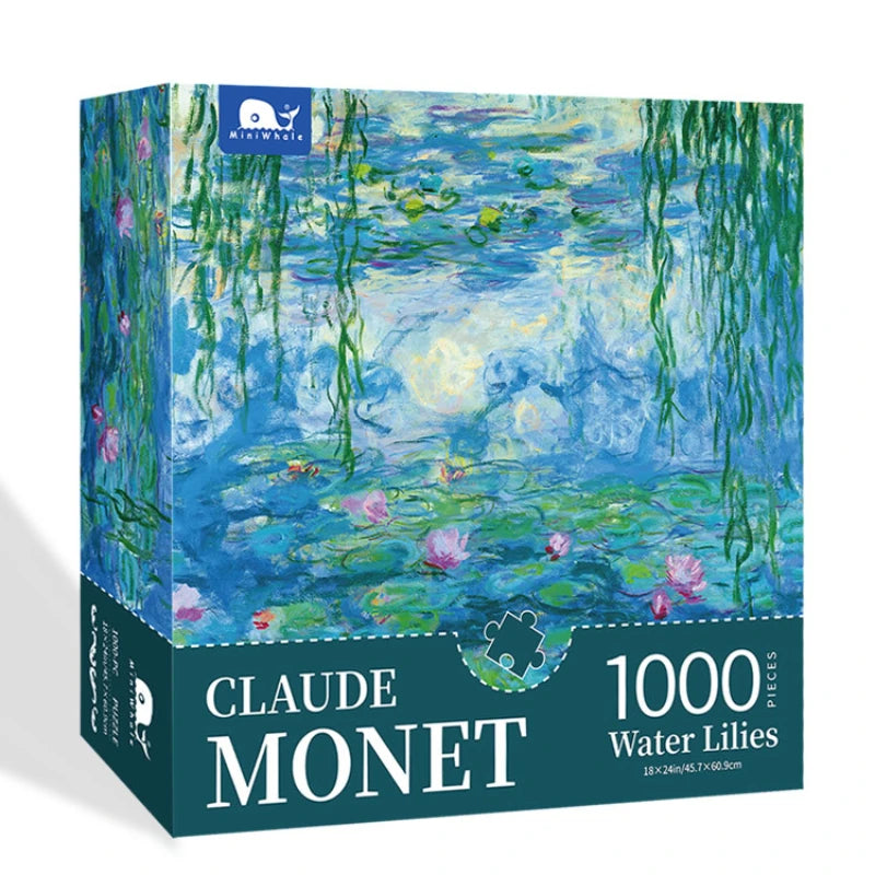 1000 pièces Nénuphars de Claude Monet
