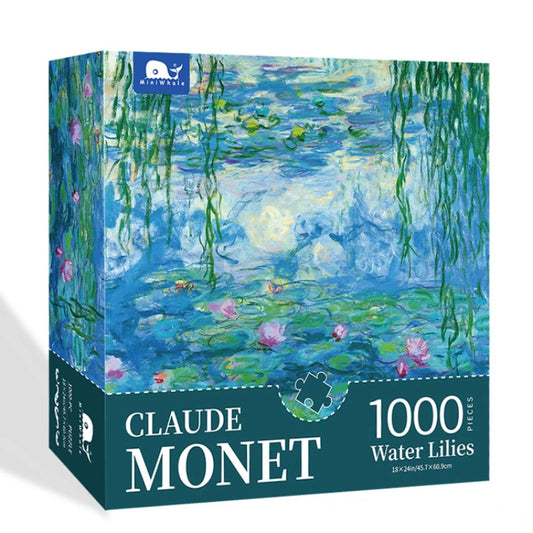 1000 pièces Nénuphars de Claude Monet