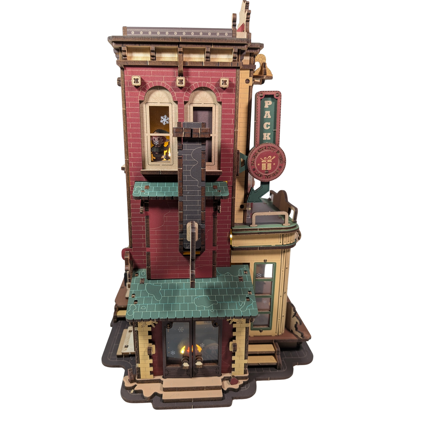 Robotime Rokr Dream Gift Factory Puzzle 3D en bois, boîte à musique.